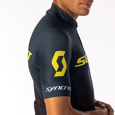 Превью  Велоджерси с коротким рукавом SCOTT RC Pro WC Edt. Black/Sulphur Yellow